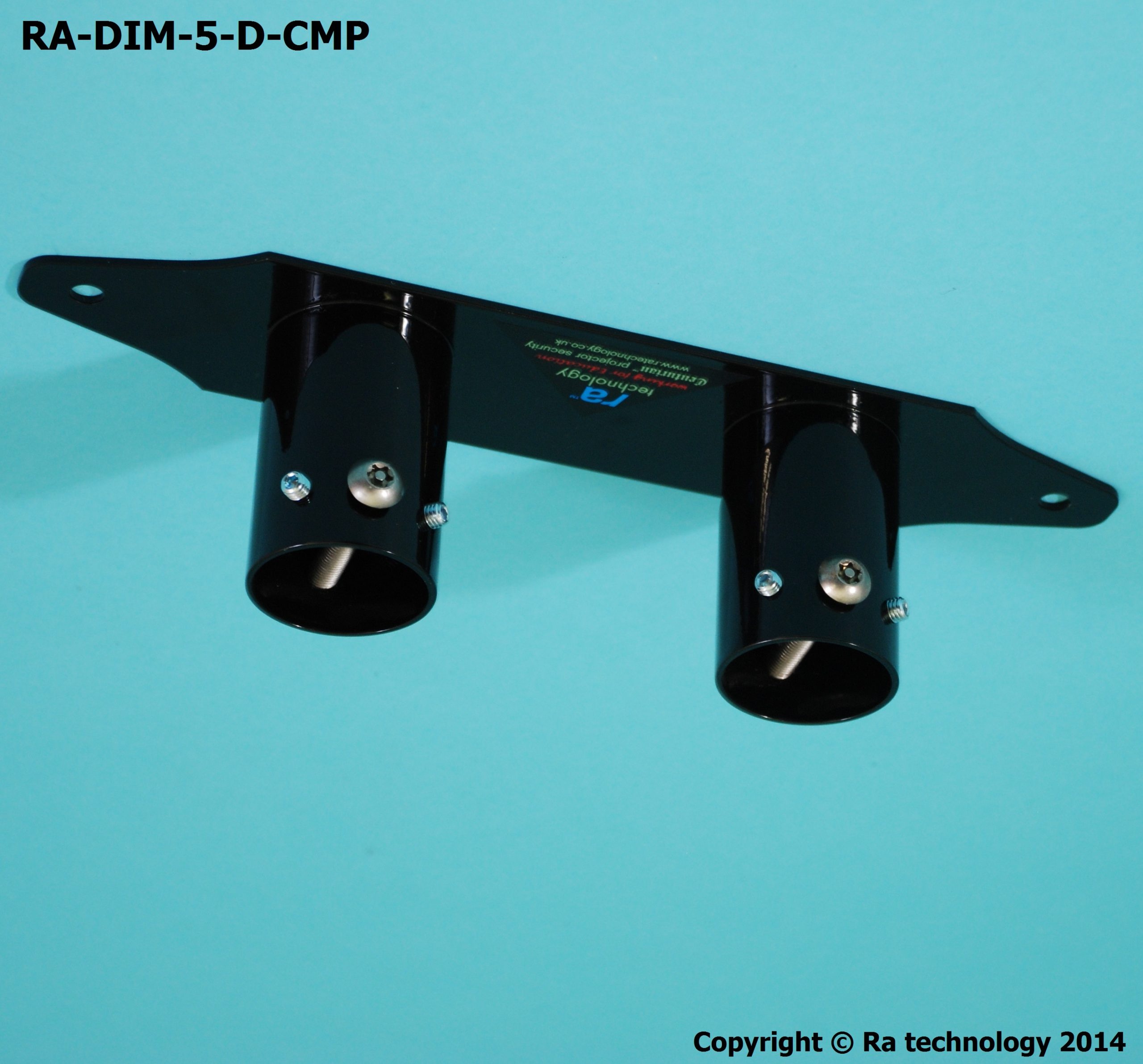 RA Dim five Floor to Ceiling System. Double Ceiling Mt Plate.